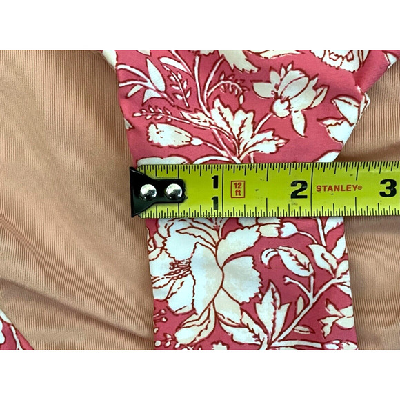 J.Crew NWT Pink Floral Tossed Floral Curved-Waist Cheeky Bikini Bottom Size 3X - Picture 9 of 16